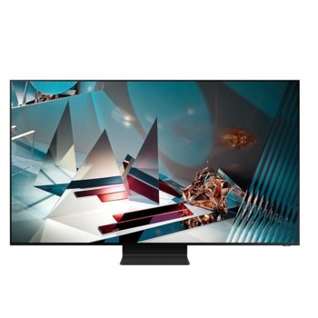 Телевизор Samsung 75Q800 (QE75Q800TATXXH), 75" (190.5 cm) QLED 8K UHD Smart TV, HDR, DVB-T2/C/S2 x2, Wi-Fi, LAN, Bluetooth, 4x HDMI, 2x USB, енергиен клас G | JAR Computers Samsung QE75Q800TATXXH