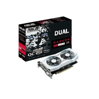 Видео карта AMD Radeon RX 460 OC, 2GB, Asus Dual Radeon RX 460 OC, PCI-E 3.0, GDDR5, 128-bit, HMDMI, DVI, DisplayPort | JAR Computers Asus Dual Radeon RX 460 OC (RX460-DUAL-O2GD5)