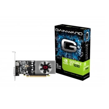 Видео карта Nvidia GTX 1030, 2GB, Gainward GTX 1030, GDDR5, 64 bit, HDMI, DVI | JAR Computers Gainward GTX 1030 2GB 4260183363965_3Y
