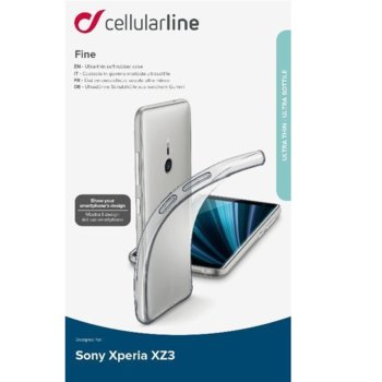 Прозрачен калъф Fine за Sony Xperia XZ3