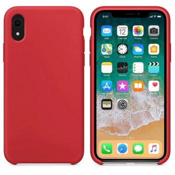 Силиконов гръб Apple iPhone XR Червен Soft touch
