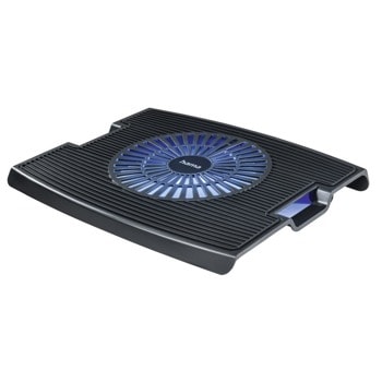 Охлаждаща поставка за лаптоп HAMA Wave, за лаптоп до 15.6"(39.62cm), LED подсветка, черен image