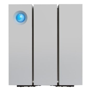 Твърд диск 12TB LaCie 2big (сребрист), външен, Thunderbolt 2, USB 3.0 | JAR Computers LaCie 12TB 2big STEY12000400