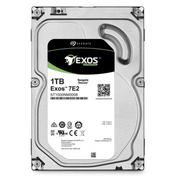 Твърд диск 1TB Seagate Enterprise Capacity ST1000NM0008, SATA 6Gb/s, 7200rpm, 128MB кеш, 3.5" (8.89cm) | JAR Computers 1TB Seagate Enterprise Capacity ST1000NM0008