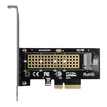 Контролер Axagon PCEM2-N, от PCIe 4x към M.2 (NVMe) SSD, за 2230/2242/2260/2280 | JAR Computers Axagon PCEM2-N