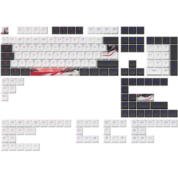 Капачки за механична клавиатура Dark Project Kyoto PBT, 177-Keycap Set, съвместими с US ANSI и UK ISO подредби клавиатури | JAR Computers Dark Project Kyoto PBT KS-1070