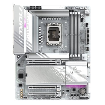 Дънна платка GIGABYTE B860 AORUS ELITE WIF 7 ICE, B860, LGA1851, DDR5, PCIe 5.0, (DP&HDMI), 4 x SATA 6Gb/s, 3x M.2, 1x USB 3.2 Gen 2 Type-C, 2.5GbE LAN, Wi-Fi 7, Bluetooth 5.4, ATX | JAR Computers дънна платка gigabyte b860 aorus elite wif 7 ice