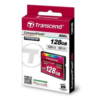128GB Transcend Premium CF Card 800x TS128GCF800