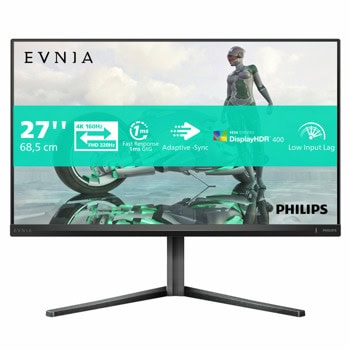 Монитор Philips 27M2N3800A/00, 27" (68.58cm) IPS панел, 160Hz/320Hz, 4K/UHD/Full HD, 0.5ms, 450cd/m2, DisplayPort, HDMI | JAR Computers Philips 27M2N3800A/00