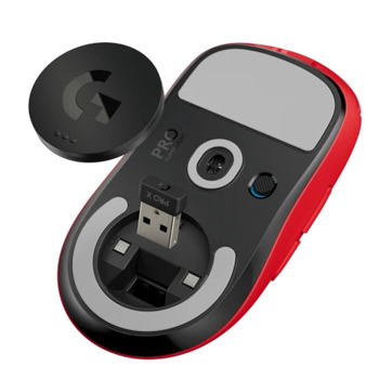 Logitech G Pro X Superlight Wireless Mouse Red