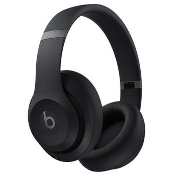 Слушалки Beats By Dre Studio Pro Black (MQTP3ZM/A), безжични, микрофон, до 40 часа време на работа, Bluetooth, USB-C, Jack 3.5mm, ANC шумопотискане, черни | JAR Computers Beats By Dre Studio Pro Black MQTP3ZM/A