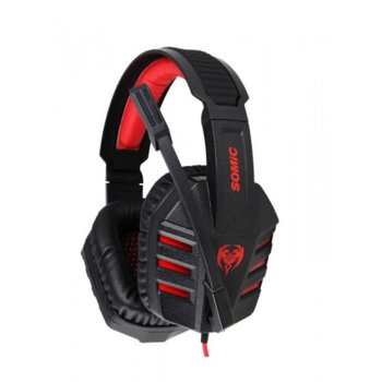 Слушалки Somic G927PRO, микрофон, гейминг, виртуален 7.1 съраунд, 40мм високоговорители, 20Hz - 20KHz честотен диапазон, USB, черни | JAR Computers Somic G927PRO