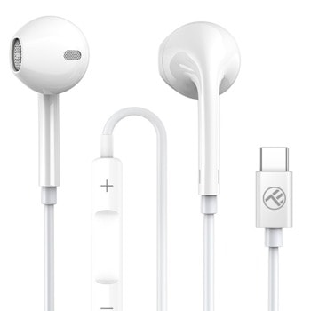Слушалки Tellur Urbs, микрофон, USB C, бели | JAR Computers Tellur Urbs TLL162272