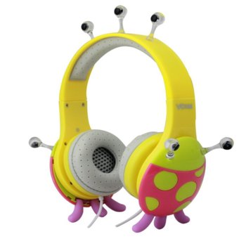 Слушалки VCom DE802 Children Headphones Monster series, за деца | JAR Computers VCom Children Headphones Monster series DE802