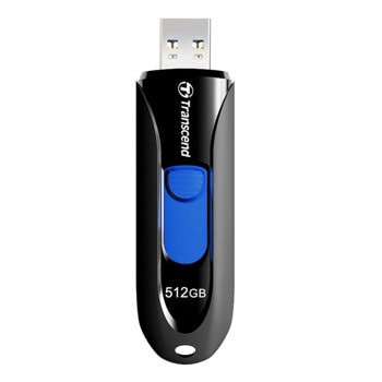 Памет 512GB USB Flash Drive, Transcend JetFlash 790, USB 3.1, черна | JAR Computers Transcend JetFlash 790 512GB TS512GJF790K