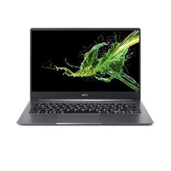 Лаптоп Acer Swift 3 SF314-57G-35JG (NX.HJEEX.001), двуядрен Ice Lake Intel Core i3-1005G1 1.2/3.4 GHz, 14.0" (35.56 cm) Full HD Anti-Glare Display & GF MX250 2GB, (HDMI), 8GB DDR4, 512GB SSD PCIe NVMe, 1x USB 3.1 Type-C, Windows 10 Home, 1.19kg | JAR Computers Acer Swift 3 SF314-57G-35JG NX.HJEEX.001