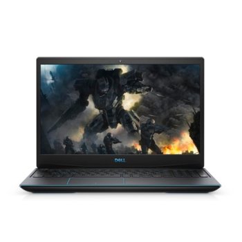 Лаптоп Dell G3 3590 (5397184373095), четириядрен Coffee Lake Intel Core i5-9300H 2.4/4.1 GHz, 15.6" (39.62 cm) Full HD Anti-Glare Display & GTX 1650 4GB, (HDMI), 8GB DDR4, 512GB SSD, 1x USB 3.1 Type-C, Linux | JAR Computers Dell G3 3590 5397184373095