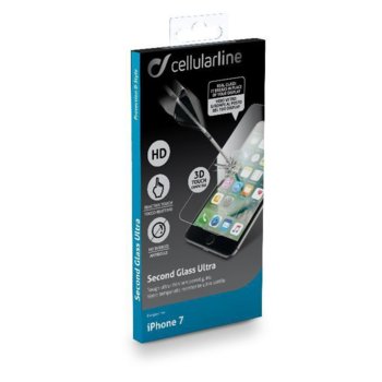 Cellular Line Tempered Glass за iPhone 7