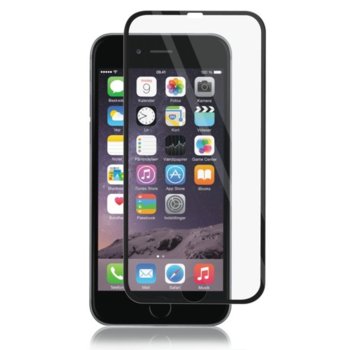 Протектор от закалено стъкло /Tempered Glass/ за iPhone 6S Plus, iPhone 6 Plus- черен | JAR Computers Panzer Full Tempered Glass Protector