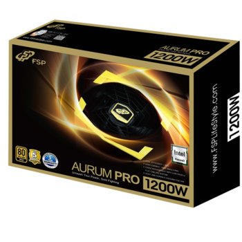 Fortron Aurum Pro 1200W + T-shirt FSP