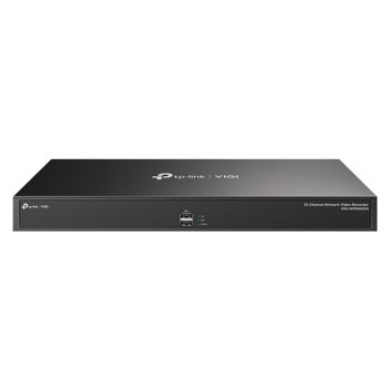 IP видеорекордер TP-Link VIGI NVR4032H, 32 канала, H.265+/H.265/H.264+/H.264, 4x SATA (до 10TB), 1x USB 3.0, 2x USB 2.0, 2x RJ-45 (PoE), 1x HDMI, 1x VGA | JAR Computers TP-Link VIGI NVR4032H