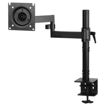 Стойка за монитор Arctic X1, за плот, за екрани от 13" до 49", VESA до 100x100, макс. тегло до 10kg, регулируема, черна | JAR Computers Arctic X1