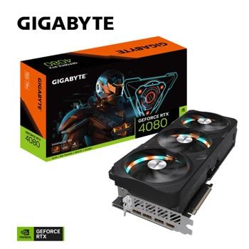 Видео карта nVidia GF RTX 4080, 16GB, Gigabyte GAMING OC, PCI-E 4.0, GDDR6X, 256-bit, DisplayPort, HDMI | JAR Computers Gigabyte GeForce RTX 4080 16GB GAMING OC