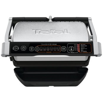 Грил преса Tefal Optigrill Initial GC706D34, регулируем термостат, система против хлъзгане, LED индикатор, 2000W | JAR Computers Tefal Optigrill Initial GC706D34