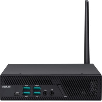 Мини компютър Barebone Asus Mini PC PB62, четириядрен, Intel Core i3-10105 3.70 GHz/4.40 GHz, DDR4 3200GHz 8GB, 256GB M.2 NVMe, Wi-Fi & Bluetooth, Lan 10/100/1000 Mbps, 1x USB 3.2 Gen1 Type-C, (DP&HDMI&VGA), Windows 10 Pro, черен | JAR Computers ASUS Mini PC PB62 B3020ZH