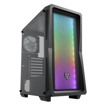 Кутия FSP CMT212A, ATX/mATX/Mini-ITX, 2x USB 3.0, 4x 120mm вентилатора, с прозорец, черна, без захранване | JAR Computers FSP CMT212A POC0000131