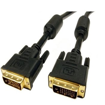 Кабел DVI(м) към DVI(м), 1.5m, черен | JAR Computers DVI(м) към DVI(м), черен