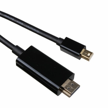 кабел vcom hdmi 2.0 м to mini dp м 1.8m cg615 1.8m