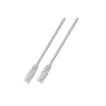 Пач кабел UTP EFB Elektronik, 1m, Cat 5E, бял | JAR Computers EFB Elektronik RJ45 U/UTP Cat.5e 1.0m wh K80921