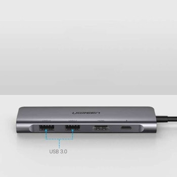 Ugreen 6-in-1 USB-C Hub 70411