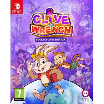 Игра за конзола Clive 'N' Wrench - Collector's Edition, за Nintendo Switch | JAR Computers Clive 'N' Wrench - Collector's Edition Switch