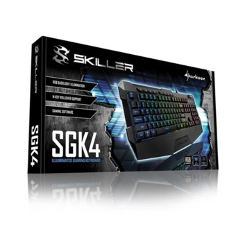 Клавиатура Sharkoon Skiller SGK4 Gaming