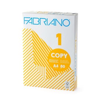Копирна хартия Fabriano Copy 1, A4, 80 g/m2, 500 листа image