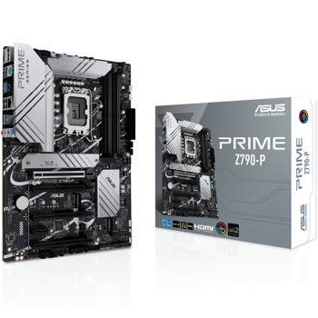 Дънна платка Asus PRIME Z790-P, Z790, LGA1700, DDR5, PCI-E 5.0 (DP&HDMI), 4x SATA 6Gb/s, 3x M.2, 1x USB Type-C, ATX | JAR Computers Asus PRIME Z790-P 90MB1CK0-M0EAY0