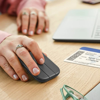 logitech mobi fold черна
