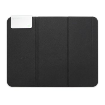 Подложка за мишка 4Smarts VoltBeam 4S462301, черен, с поставка за безжично зареждане, 206 х 87 х 13 mm image