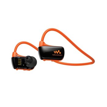 MP3 плейър Sony NWZ-W273S, 4GB, оранжев