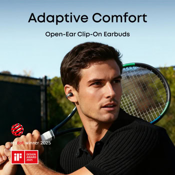 soundcore AeroClip Black