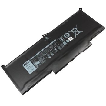 Батерия (оригинална) за DELL, съвместима с Latitude 12 7280/7290 / 13 7380/73490 / 14 7480/7490, 4-cell, 7.6V, 60Wh | JAR Computers Battery for DELL Latitude 12 7280