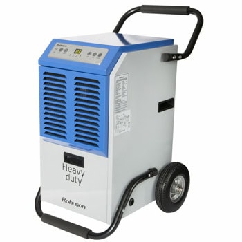 Обезвлажнител за въздух Rohnson R-9350, 5,5 л. вместимост на резервоара, за помещения до 200 кв.м., бял | JAR Computers Rohnson R-9350