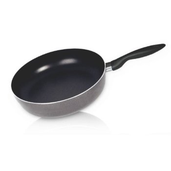 Дълбок тиган Sapir SP 1319 A24D, алуминий, алуминиево покритие, 24 cm диаметър, 6.5 cm дълбочина, черен | JAR Computers Дълбок тиган Sapir SP 1319 A24D