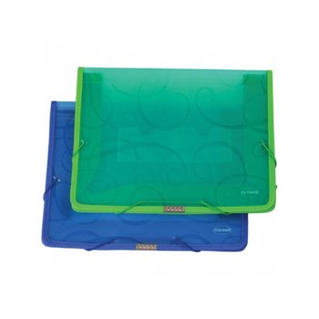 Папка Centrum Arabesque, за документи с формат до А4, с ластик и три капака, различни цветове | JAR Computers Centrum Arabesque