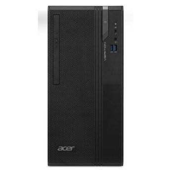 Настолен компютър Acer Veriton ES2730G (DT.VS2EX.004), четириядрен Coffee Lake Intel Core i3-8100 3.60 GHz, 8GB DDR4, 1TB HDD, 2x USB 3.1, клавиатура и мишка, Linux | JAR Computers Acer Veriton ES2730G DT.VS2EX.004