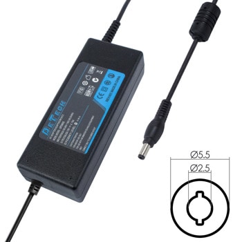 Захранване (заместител) за лаптопи, DeTech 333, универсално, 9V/3A/9W 5.5*2.5 жак | JAR Computers Адаптер DeTech 9V/3A 333