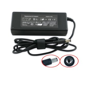 Захранване (заместител) за лаптопи Toshiba, 15V/5A/90W, жак (6.3 x 3.0) | JAR Computers Power Supply Toshiba 15V/5A/90W жак (6.3 x 3.0)