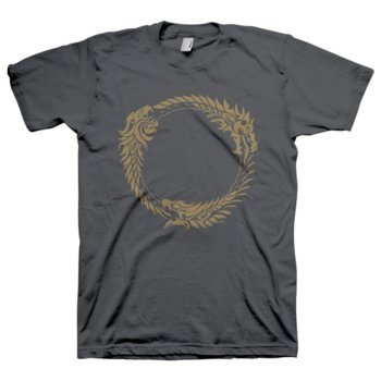 Тениска Gaya Entertainment Elder Scrolls Online Ouroboros, размер S, сива | JAR Computers Gaya Entertainment ESO Ouroboros S